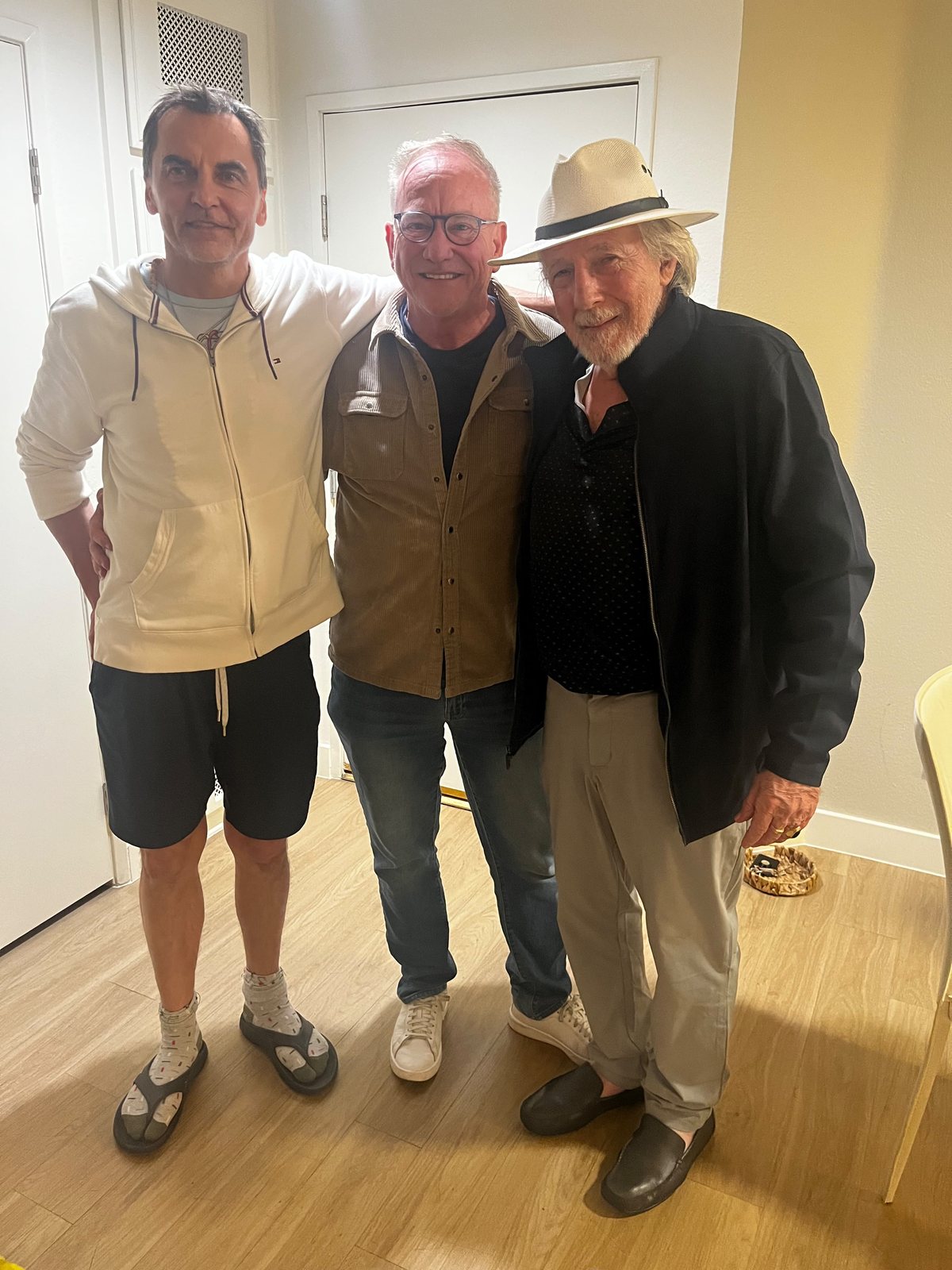 Joseph with two friends